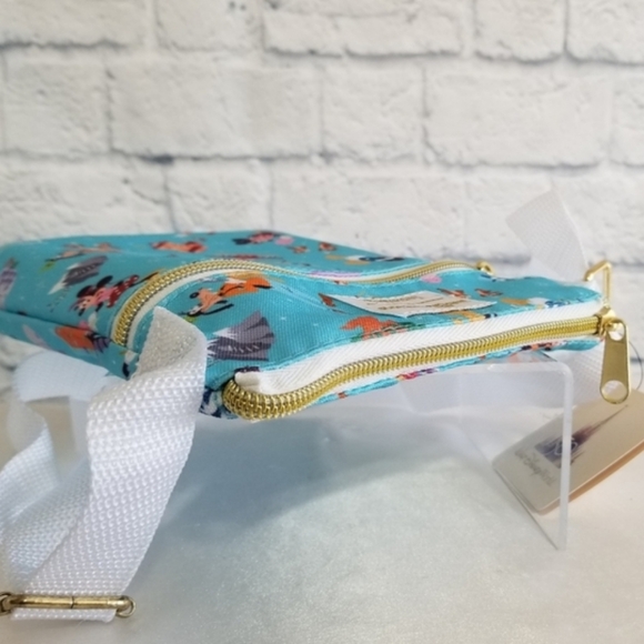 Loungefly Disney World 50th Anniversary Mickey Minnie Mouse Crossbody Bag New - Picture 4 of 16